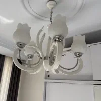 لوستر 5شاخه کاملا نو