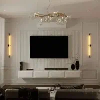 طراحی اجرا تی وی وال تیوی وال میز تی وی قاب بندی