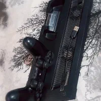 دسته اورجینال و فن دستگاه و استند شارژ دسته ps4