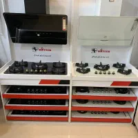اجاق گاز صفحه ای رومیزی پرایمر هود مخفی سینک M413