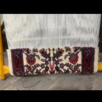دار قالی بافته شده همراه نقشه