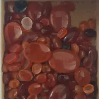 عقیق یمنی و فیروزه نیشابور وشهربابک وشجر