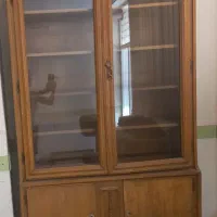 کتابخانه کلاسیک از چوب طبیعی و بسیار بادوام