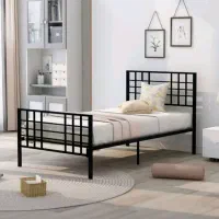 تخت خواب فلزی چوب و فلز تخت سرویس خواب