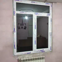 درب پنجره دوجداره توری شیشه ساختمانی نصاب  تعمیرات