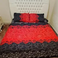 تخت دونفره.بادوپاتختی ومیزاینه