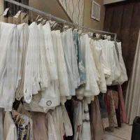 پرده آماده پرده.آسترحریرکتان راشل ارزان