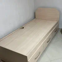 تخت خواب یک نفره ام دی اف