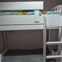 تخت دو طبقه  همراه با  تشک رویال