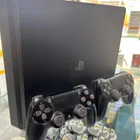 PS4 اسلیم پلمب فول بازی 500GB + دو دسته اورجینال +