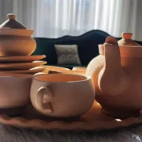 ظروف سفال خام