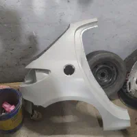 گلگیر عقب 206راست بادوبل و بدون دوبل پشت
