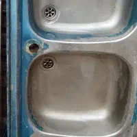 سینک دوقلو ورق ضخیم عرض