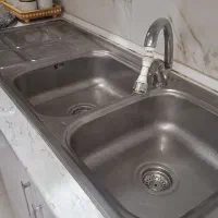 فروش گاز رومیزی و سینک استیل توکار سالم