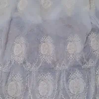 پرده حریر گل دار شیک