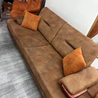 یک ست مبل ۵ نفره راحتی در حد نو