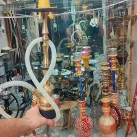 قلیان موسو Moso بدنه برنجی