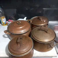 ۴عدد قابلمه مسی