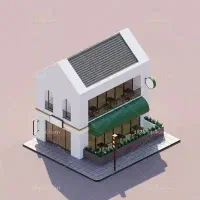 خانه ی ویلایی  حیاط دار