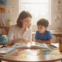 اموزش زبان انگلیسی کودکان انلاین و حضوری