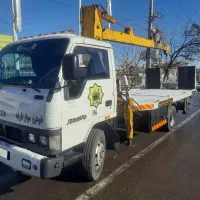 جرثقیل هیوندا و کفی کاوه برای حمل خودروبر