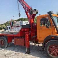 راننده جرثقیل کفی بنز