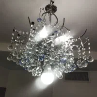 لوستر برنجی درحدنو
