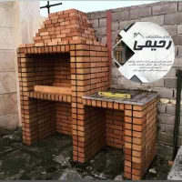 سرامیک کاری کاشی کاری آجر کاری باربیکیو اتشکده