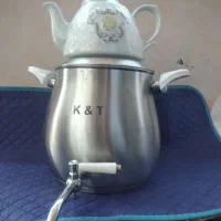سماور روی گاز باقوری