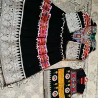 اجاره لباس گند افغانی سبز و آبی
