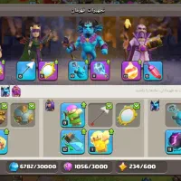 اکانت کلش آف کلنز طوفان