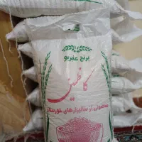 ۶ کیسه برنج عنبر بو خوزستان