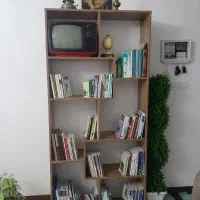 کتابخانه چوبی ام دی اف