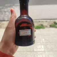 بطری شیشه ای درب چوب پنبه