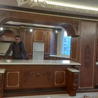 نقاشی رنگکاری ام دی اف کابینت مبل و چوب