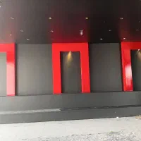 نقاشی ساختمان طرح کاغذ دیواری مدرن
