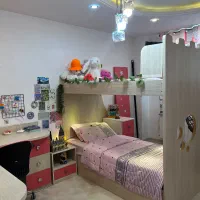 تخت دو طبقه با سرویس کامل