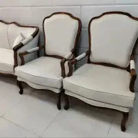 مبل راحتی **مدل کوئین فرانسوی(فرنس فرنیچر)
