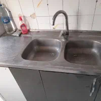 سینک ظرفشویی با شیر سالم