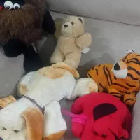 تعداد ۵عدد عروسک خرسی