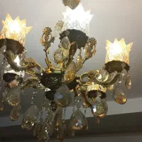 لوستر برنجی ۶شاخه (برنز)