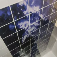 کناف سقف کاذب ترمووالpvc پنل cnc آسمان مجازی