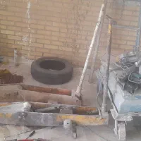 جک سوسماری ۲۰ تن پمپ باد باسکول یکونیم تنی
