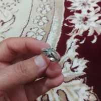 انگشتر زمرد اصل و فیروزه نیشابور