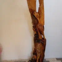 مجسمه چوبی هنری