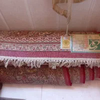 فرش دو تخته جفت  کار کرده