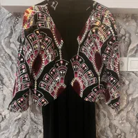کت سوزن دوزی با سارافون