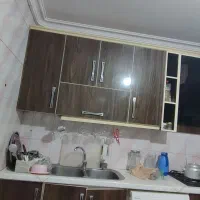 کابینت ام دی اف  همراه با هود و گاز