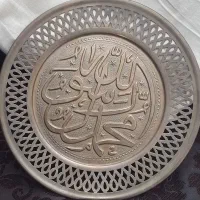 سینی قلم کاری برنجی قدیمی