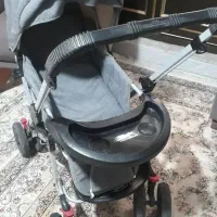 کریر وکالسکه کودک درحدنو با دوروکش
